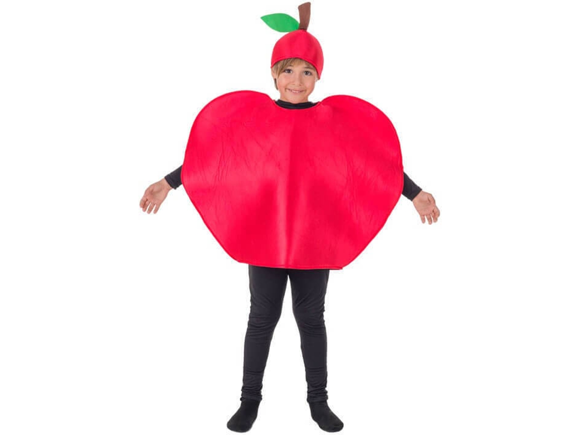 Disfraz Unisex DISFRAZZES Manzana Para Niños (Talla: 5 a 6 años)