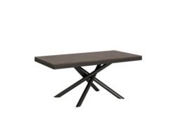 Mesa de Comedor ITAMOBY Famas Evolution (90x180/284 - Paneles de Melamina - Nogal)