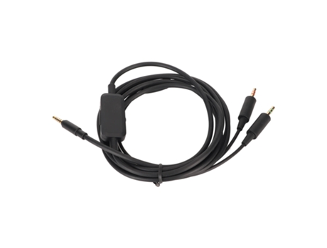 Cable de repuesto para auriculares, Cable de sonido con Control de volumen de 3,5mm, Compatible con auriculares MMX300 MMX300 de segunda generación...