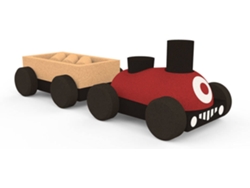 Juego Educativo ELOU Tren de Carga (Edad Mínima: 18 Meses - 30 x 13 x 12 cm)