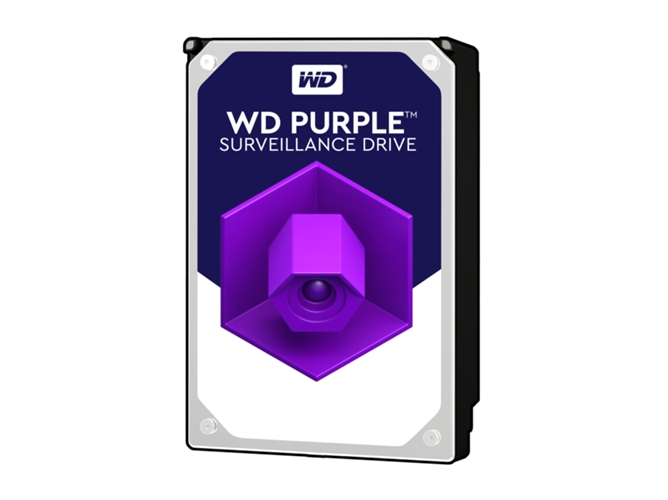 Disco HDD Interno WESTERN DIGITAL Purple (12 TB - SATA - 7200 RPM)