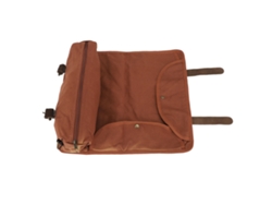 Bolsa Enrollable Para Bartender De Lona Y Cuero Con Múltiples Compartimentos, Portátil Para Herramientas De Bar Y Viajes