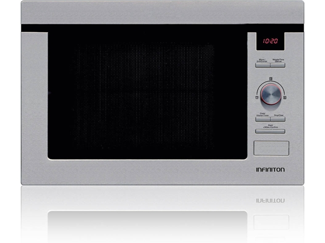 Microondas Integrable INFINITON IMW-1625 (25 L - Con grill - Inox)