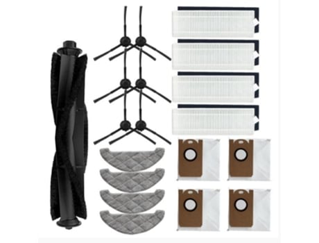 19 piezas Cepillo Lateral fregonas Hepa bolsa de polvo Robot filtro de vacío para Viomi S9 accesorios para aspiradoras de repuesto