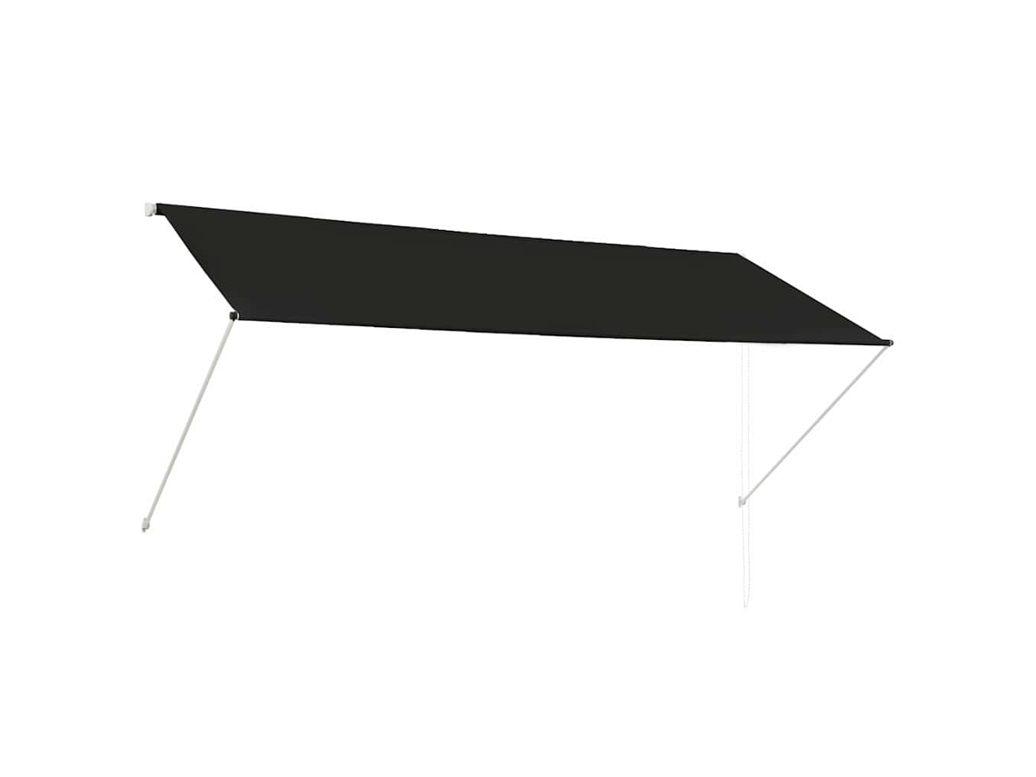 Maison Exclusive - Toldo Retráctil 300x150 Cm Gris Antracita