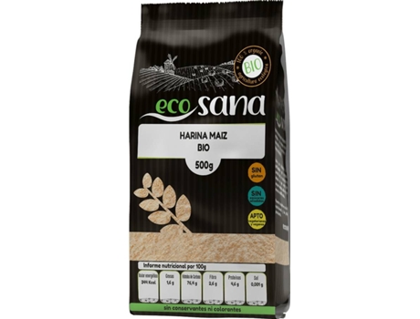 Harina de Maíz Bio ECOSANA (500 g)