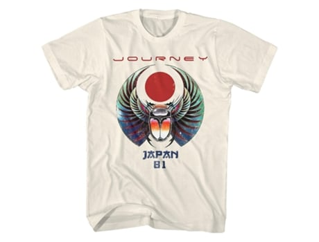 Camiseta ROCKINSTONE Journey Japan Escape Tour ”?1 Camiseta ROCKINSTONE Journey (Algodón - S)