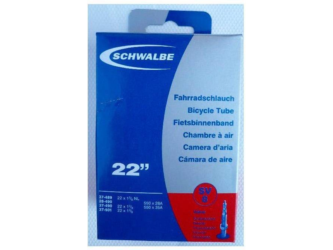 Cámaras de Aire SCHWALBE 550 A/22 X 1 3/8 Presta (22´´)