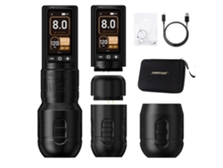 Máquina de tatuaje, batería de 2400 mAh, recorrido de 4,0 mm/4,5 mm, diseño ligero, Soldier270 Black 2 OEM