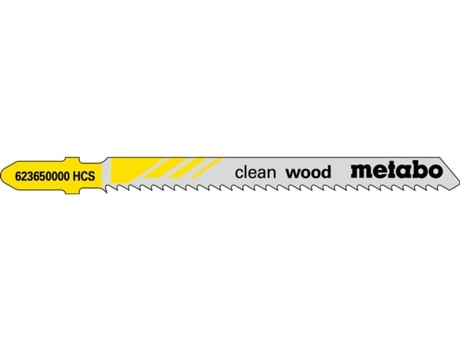 METABO 25 hojas para sierra de calar "clean wood" 74/ 2,5 mm (623608000)