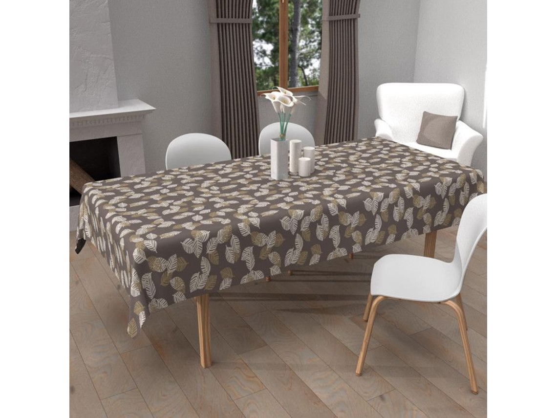 Toalla de Mesa SOLEIL DOCRE Retangular Estampada Manchas Poliéster Multicolor (300 cm)