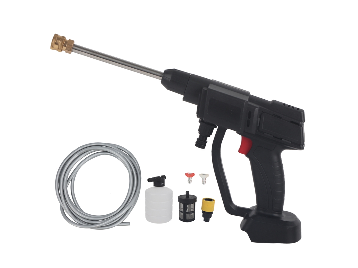 Limpiador De Alta Presión Inalámbrico Eléctrico Portátil, Ideal Para Coches Y Paredes, Kit Completo De Herramientas De Limpieza.