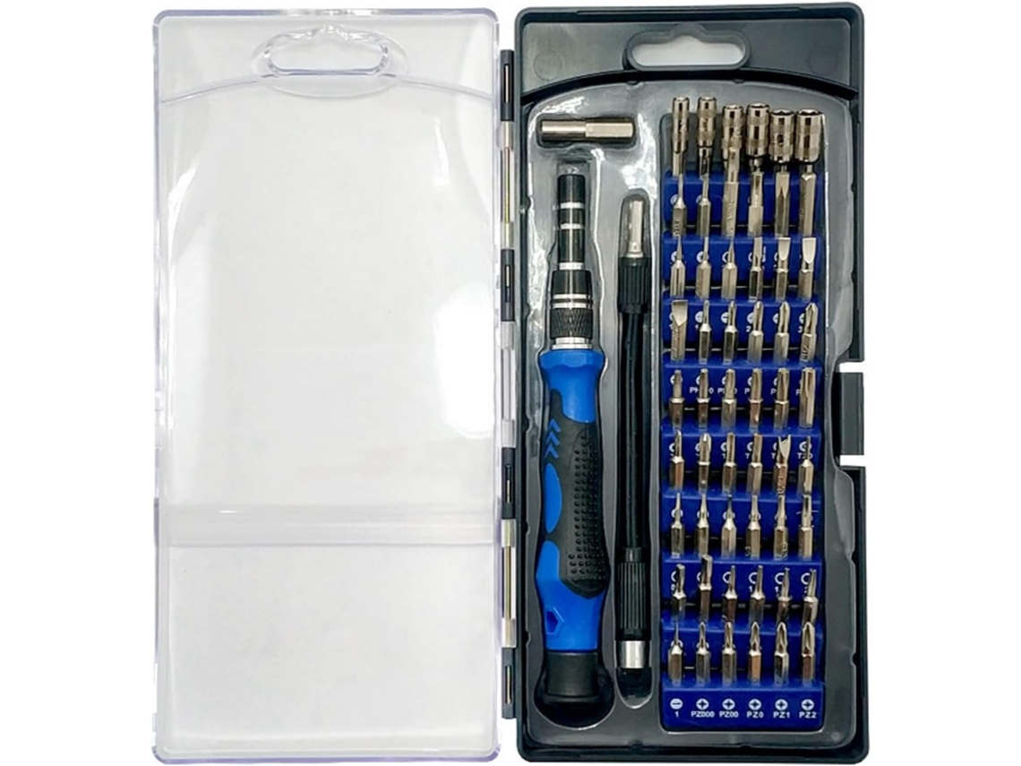 Juego De Destornilladores De 58 Piezas Con Puntas, Ideal Para Smartphones, Tablets, Gafas Y Herramientas De Reparación.