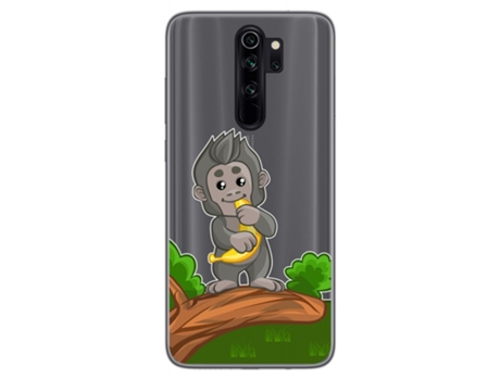 Carcasa Xiaomi Redmi Note 8 Pro TUMUNDOSMARTPHONE Dibujos Transparente Multicolor