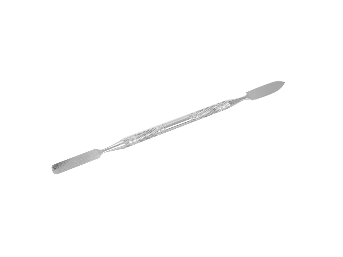 Herramienta De Maquillaje Fx Efectos Especiales Spatula Doble De Acero Inoxidable Para Cera De Cicatrices (l)