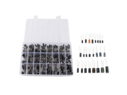 Kit De 500 Condensadores Electrolíticos De Aluminio, 24 Valores, 0,1 Μf-1000 Μf, 16 V-50 V Para Electrónica.