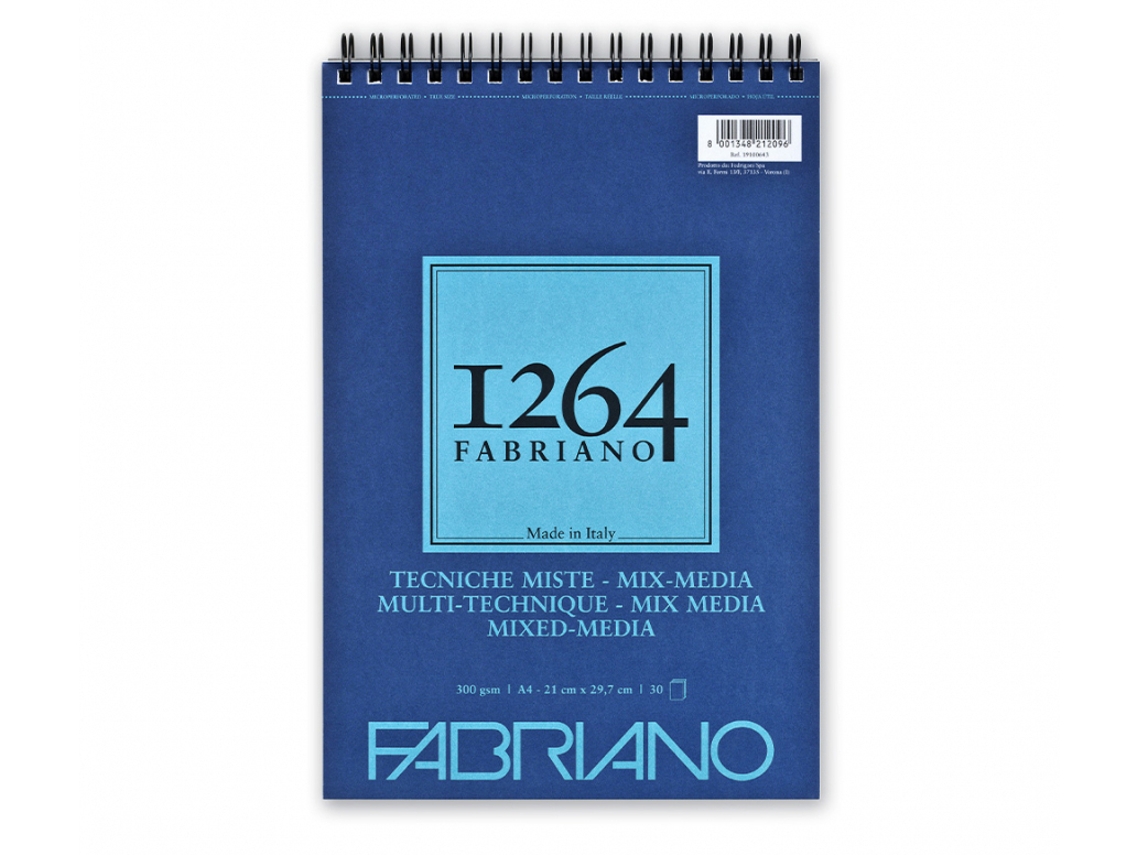 Block FABRIANO Mix Media 1264 A3 30fls 300GR