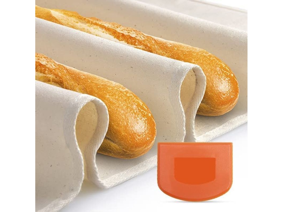 Toalla De Algodón 100% Para Fermentar Pan, Herramienta Para Dar Forma A Baguettes Y Panes, 60x90 Cm