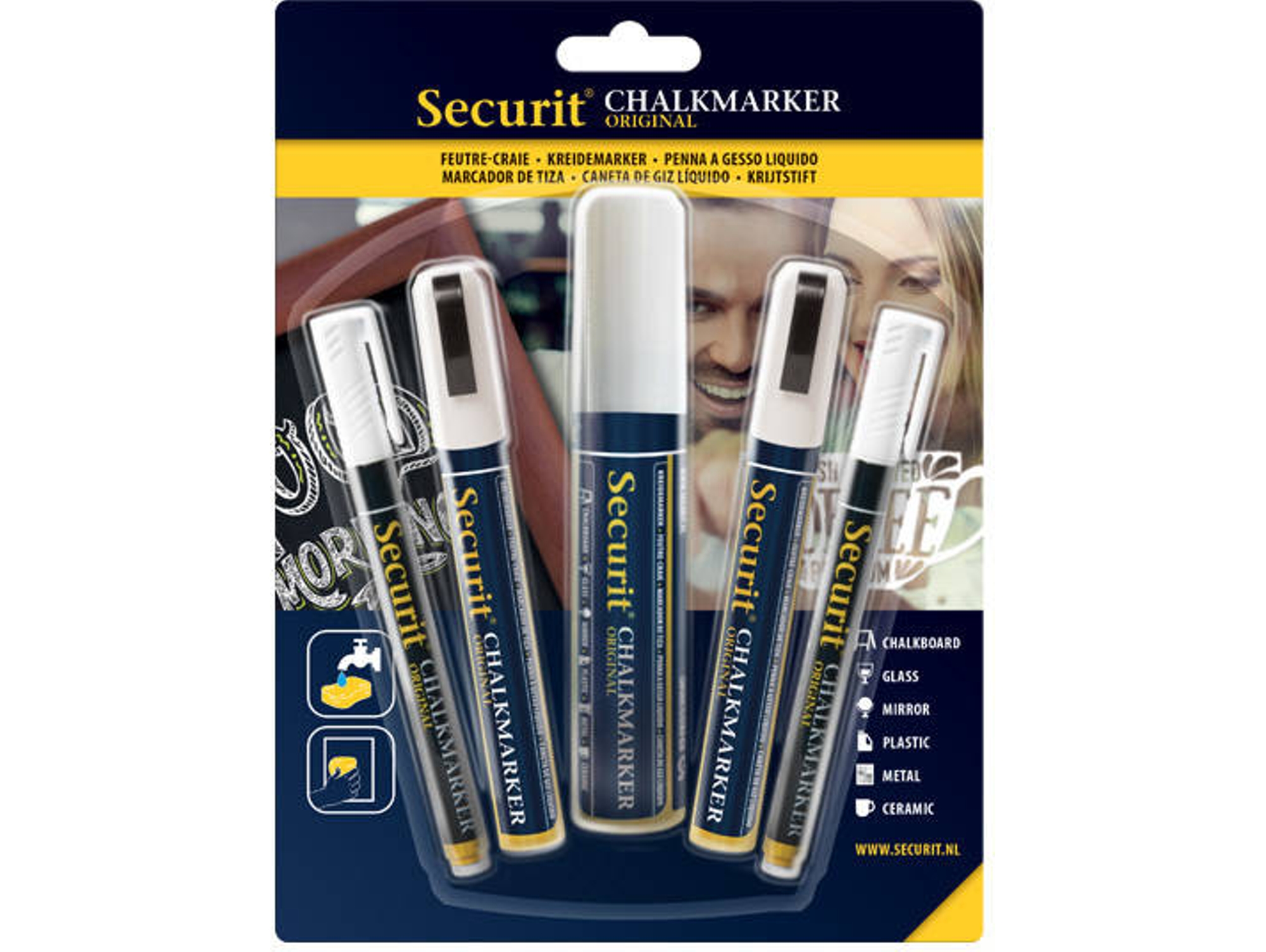 SECURIT MARC. BRANCO (4+1)