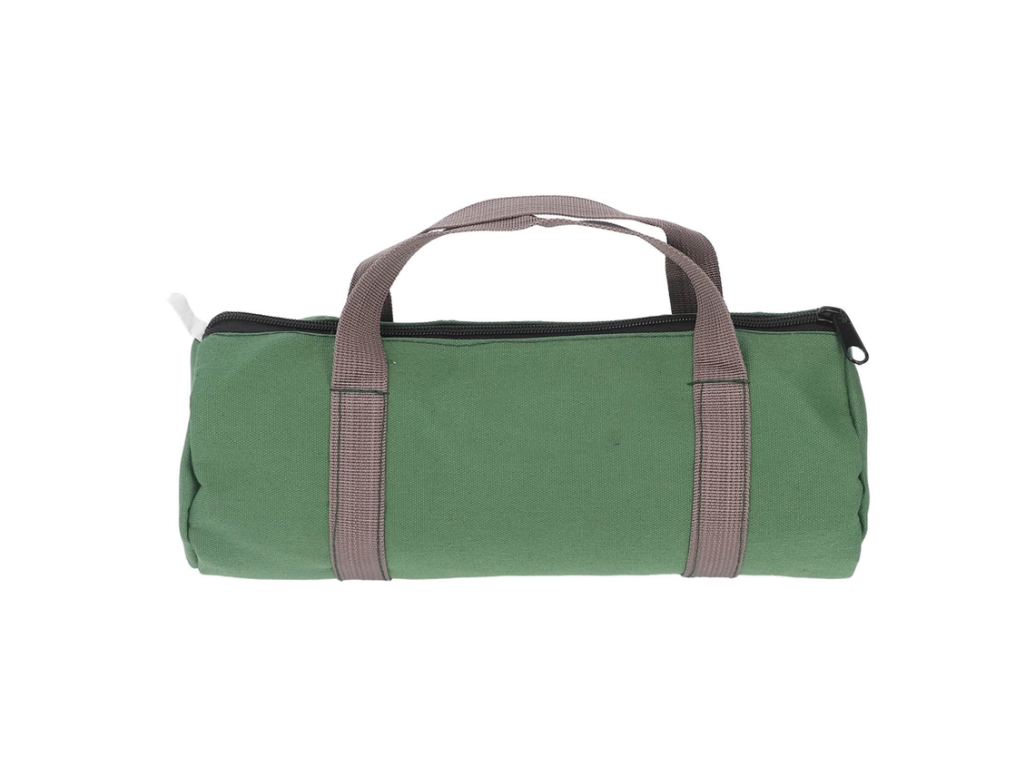 Bolsa De Herramientas De Lona Impermeable Con Boca Ancha Y Gran Capacidad Para Llave Inglesa Y Destornillador (290 X 120 Mm).
