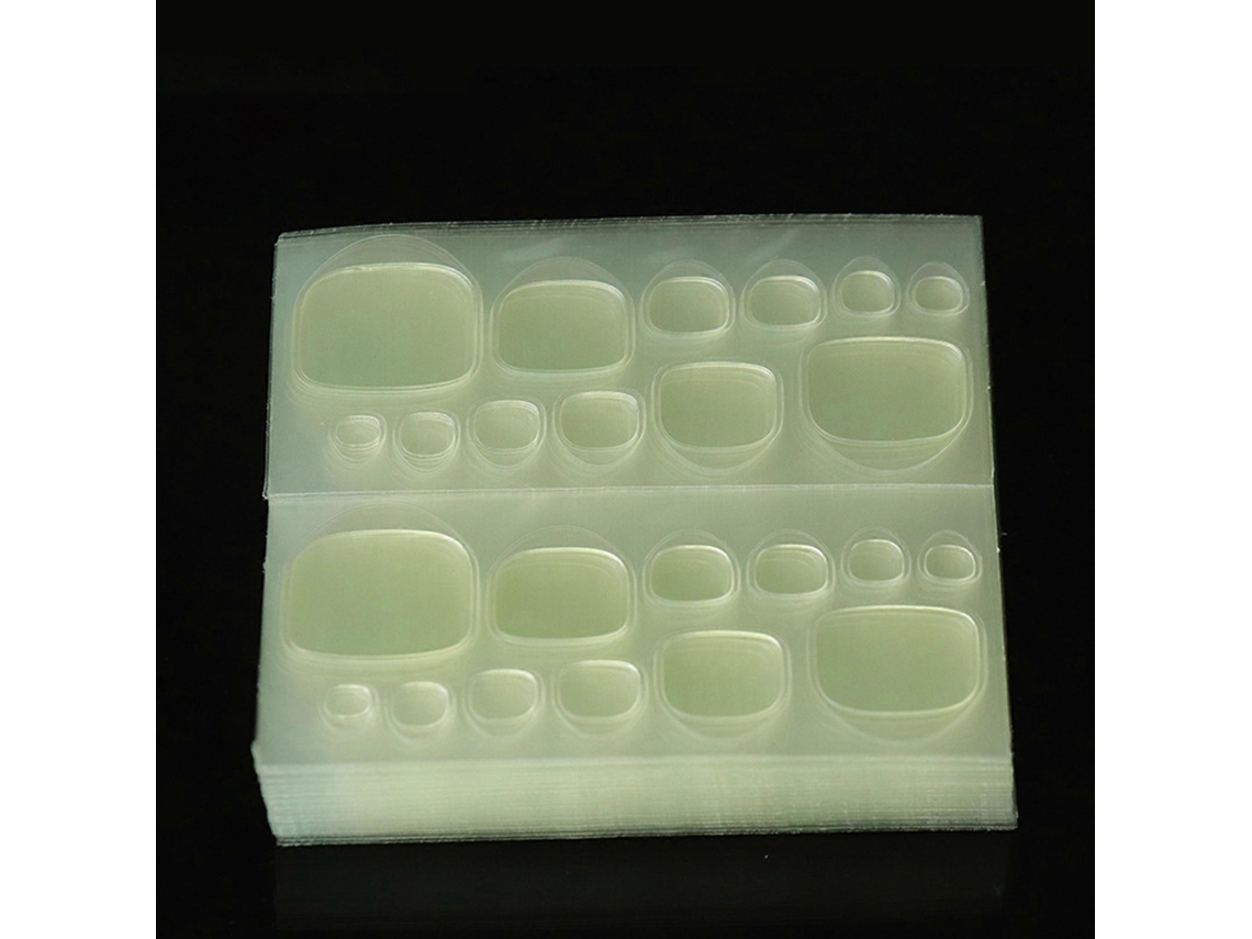 Pestañas adhesivas de gel Rosewell, cinta adhesiva reforzada de doble cara, fácil aplicación, herramienta para manicura y maquillaje.