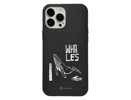 Funda Móvil Oficial Compostable Base para iPhone 13 Pro Max PHONECASES3D Negro