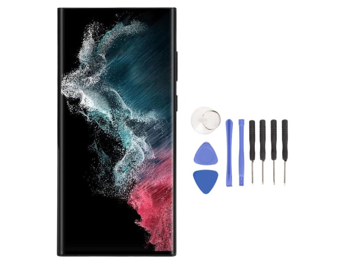 Reemplazo De Pantalla Oled Samsung Galaxy S22 Ultra. Pantalla Táctil. Ensamblaje Lcd De Teléfono Móvil.