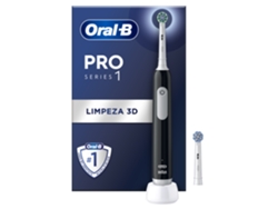 Cepillo Dental Eléctrico ORAL B Pro Series 1 Negro (1 Unidad)