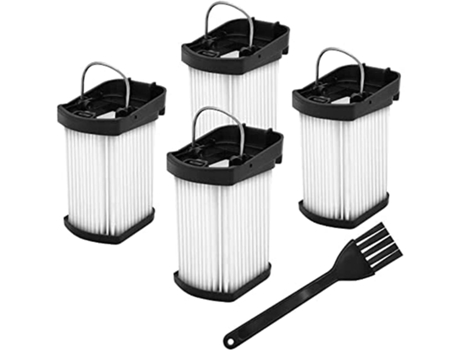 4 peças de filtro de tecido para aspirador portátil sem fio de tubarão wv401bl wv401pk
