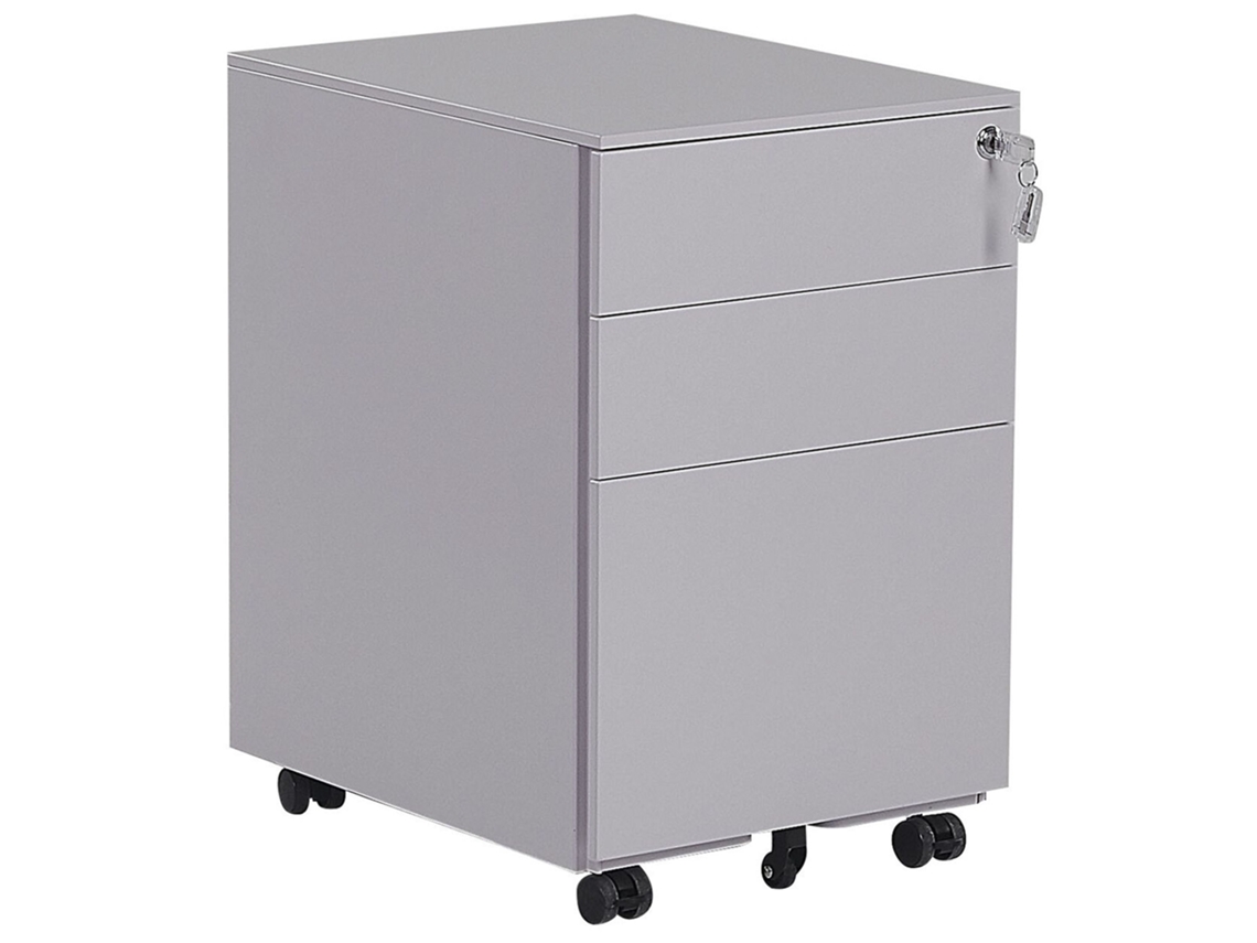 Mueble de oficina BELIANI Cami de Acero Gris 39x50x60