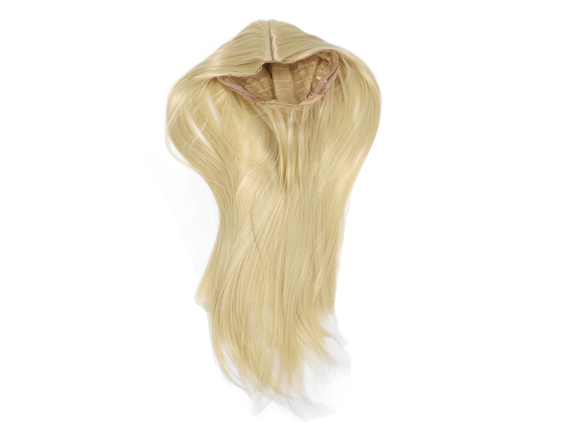 Peluca De Pelo Largo Recto Con Partición Central Para Cosplay, Fibra Sintética De Alta Temperatura, Versátil Y Fácil De Usar