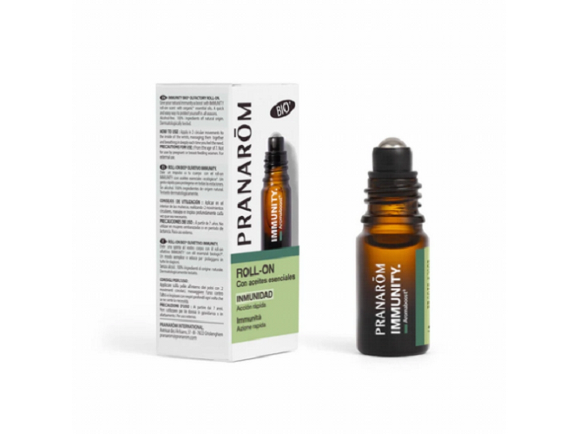 Aromaboost Immunity Inmunidad Roll-On Con Aceites Esenciales Orgánicos 5 Ml PRANARÔM