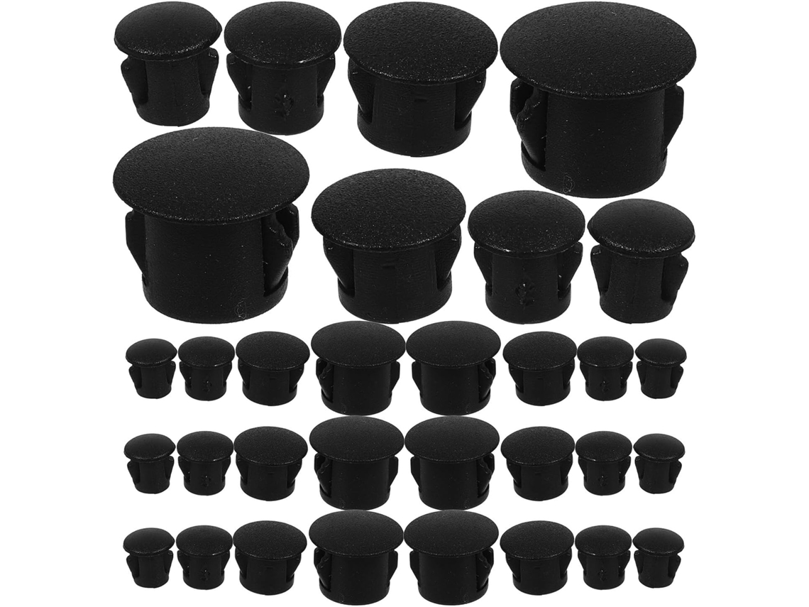 Tapones Plástico Agujeros Redondos Tornillos, Cubiertas