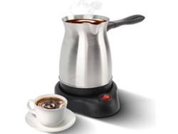 Cafetera Eléctrica Turca De Acero Inoxidable De 600 Ml Y 600 W, Multifuncional Para Té, Leche Y Caldo.