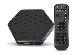 Yizhood H618 - Caja de TV Android con 2 GB de RAM y 16 GB de ROM, Bluetooth 5.0, color negro