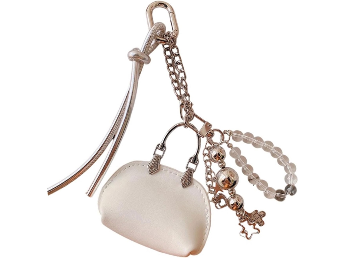 Llavero unisex de piel sintética para bolso - Accesorio práctico para la parte trasera de tu bolso o como regalo para fiestas. SFUSHOS