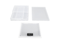 Caja De Almacenamiento Multifuncional De Plástico Para Refrigerador Con Cerradura Para Alimentos Y Medicamentos.
