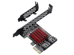 Adaptador Natal Pcie A 2 Puertos Sata 3.0 6 Gbps Ssd Pci E Pci X1 Expans Su Placa Olysi Shop