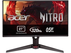 Monitor Gaming ACER Nitro XV270UF3BMIIPRX (27'' - QHD - 0.5 ms - 320 Hz)