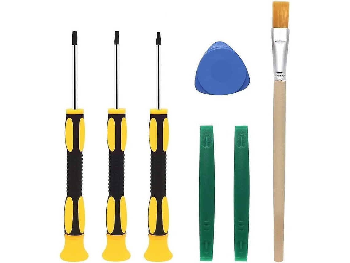 Juego De Destornilladores Torx De Precisión T6 T8 T10 Con Cepillo Para Mandos De Ps3, Ps4, Xbox One Y Xbox 360