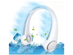 Ventilador de Cuello Portátil ENZON USB Blanco