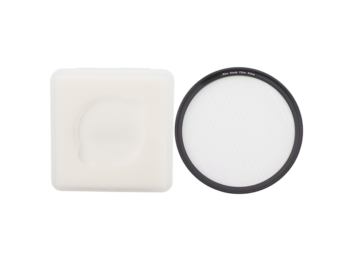 Filtro De Efectos Especiales Blue Streak Para Cámara Micro Single Lente De Vidrio Óptico 82mm Para Fotografía Nocturna