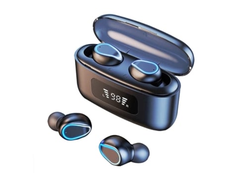 Auriculares Chronus Orelha Sem Microfones Estéreo Hifi para Apple, Samsung BISBISOUS Bluetooth Negro