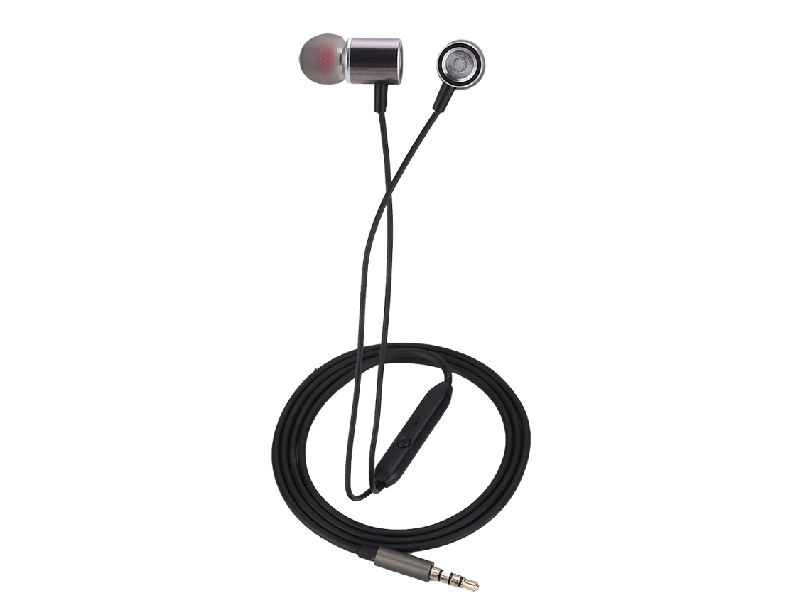 Auriculares con cable EOOCOO (intrauriculares metálicos con graves)