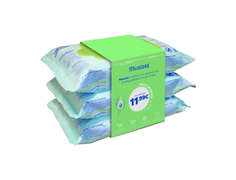 Toallitas Húmedas MUSTELA 180 Unidades
