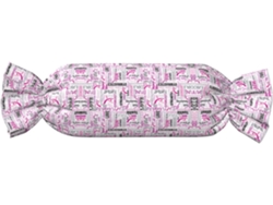 Almohada Cilíndrica Forma Caramelo Felpa Poliéster Espuma Viscoelástica Resistentes Ajustable Fácil Soporte