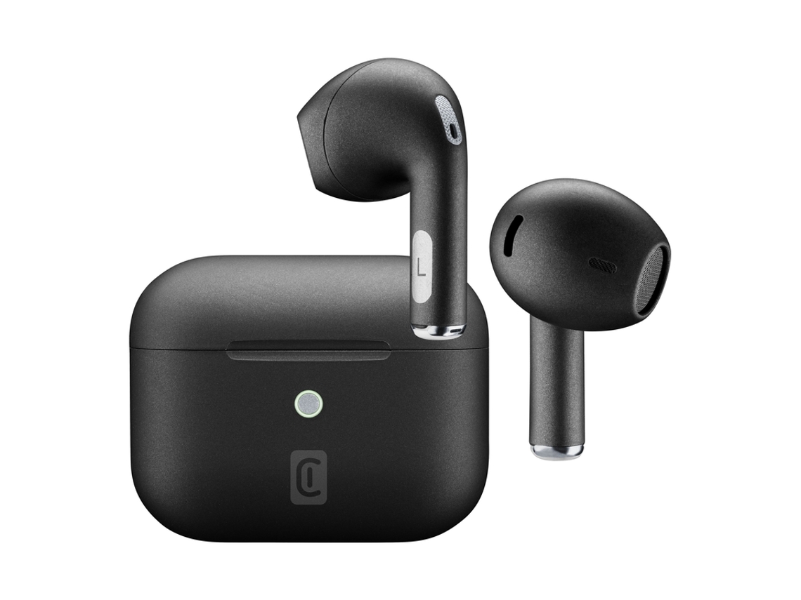 Auriculares Bluetooth True Wireless CELLULARLINE Crystal Inalámbrico Inside Oído Llamadas/Música Preto