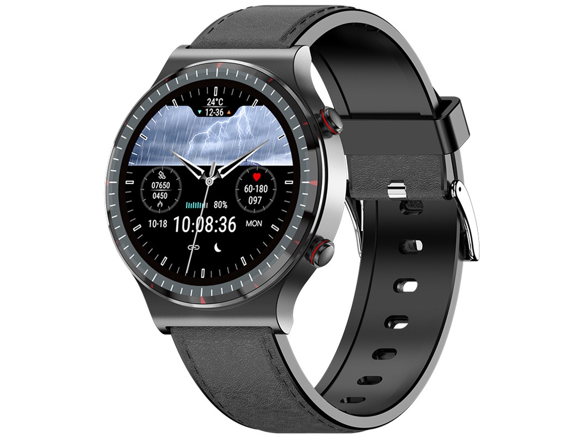 Smartwatch Yizhood G08 1.3 Inch Bluetooth 5.1 Monitorización De Salud Ip67 Impermeable 10 Modos Deportivos (android E Ios - Negro)