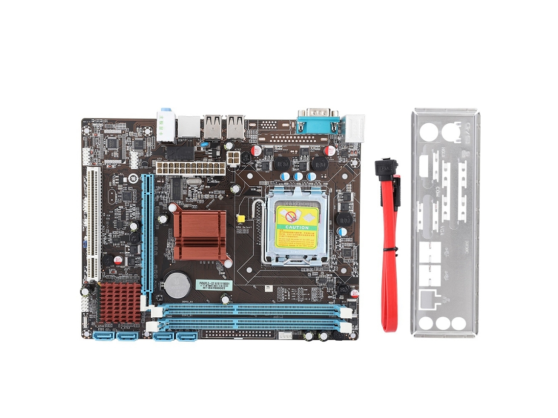 Placa Base De Computadora De Escritorio Ddr3 1066/1333mhz Para Lga 771/775 Con Batería