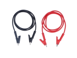 1 Juego De Pinzas De Cocodrilo De Doble Punta, Cable De Prueba De Latón Y Silicona De 4 Mm, 20 A, 3000 V Para Proyectos Eléctricos.